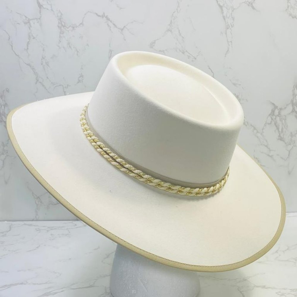 Serratelli Women's Cowboy Hat Lady Sarah Silver Belly 7 Round Oval 56 - Picture 7 of 10